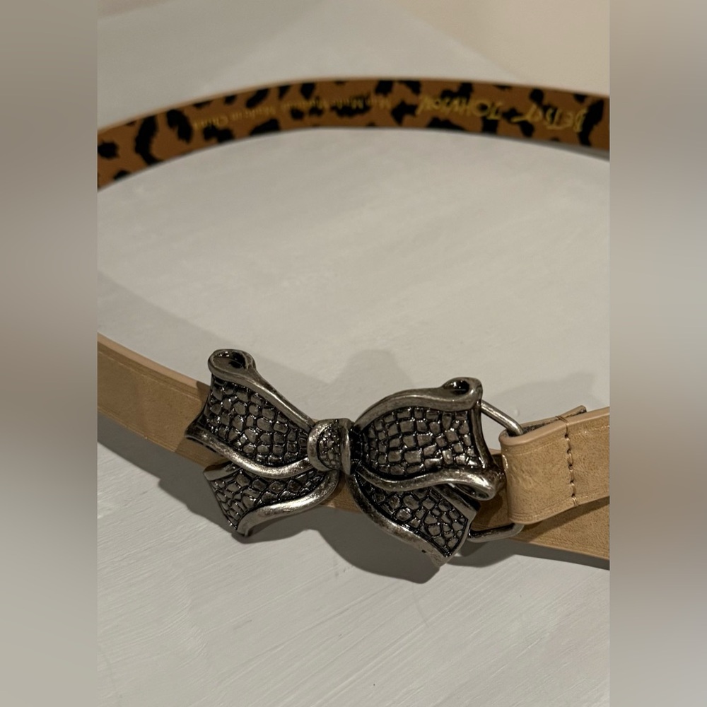 Betsey Johnson Bow Belt